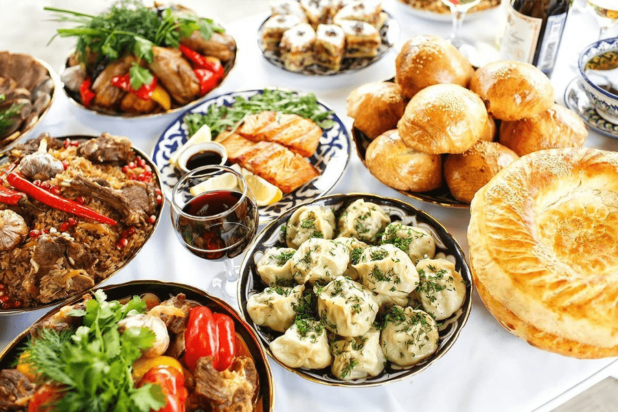 Uzbek national dishes