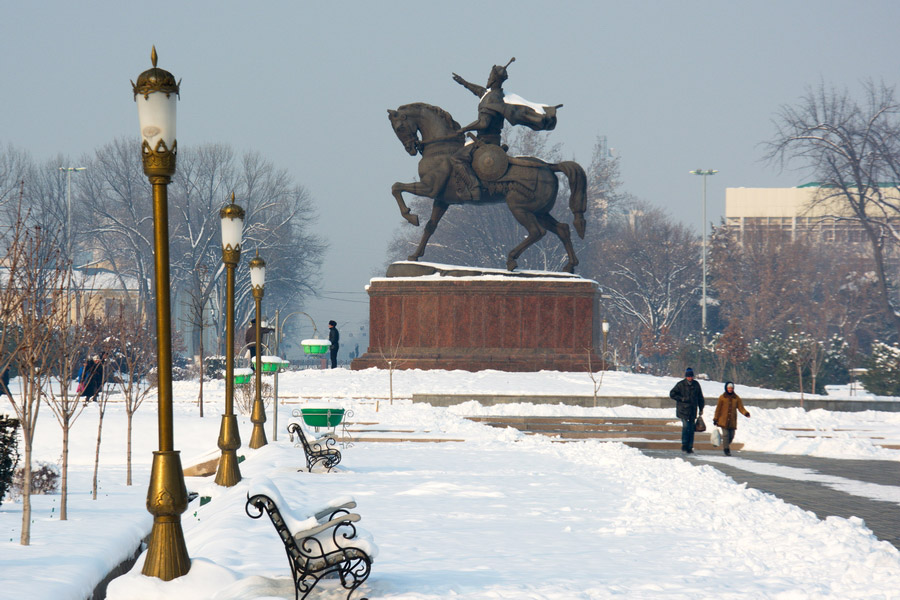 Winter in Uzbekistan